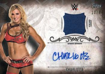 2016 Topps WWE Undisputed - Autographed Relic Bronze #UAR-CH Charlotte Front