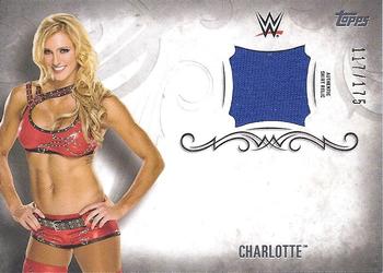 2016 Topps WWE Undisputed - Relic #UAR-CH Charlotte Front