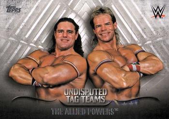 2016 Topps WWE Undisputed - Tag Teams #UTT-1 The Allied Powers Front