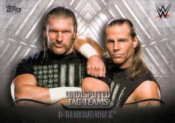 2016 Topps WWE Undisputed - Tag Teams #UTT-8 D-Generation X Front