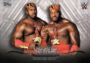 2016 Topps WWE Undisputed - Tag Teams #UTT-15 Harlem Heat Front
