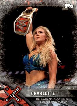 2017 Topps WWE Road To Wrestlemania #87 Charlotte Front
