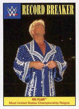 2016 Topps WWE Heritage - Record Breakers #12 Ric Flair Front