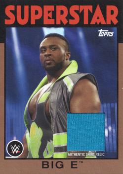 2016 Topps WWE Heritage - Swatch Shirt Relic Bronze #NNO Big E Front