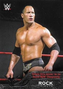 2016 Topps WWE Heritage - The Rock Tribute #22 The Rock Front