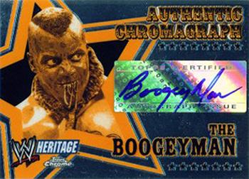 2006 Topps Heritage Chrome WWE - Autographs #NNO Boogeyman Front