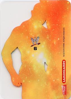 2014 Edibas WWE Lamincards #6 Batista Back