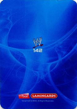 2014 Edibas WWE Lamincards #142 The Miz / Dolph Ziggler Back