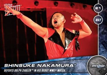 2016 Topps Now WWE #94 Shinsuke Nakamura Front