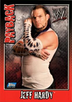 2006 Topps WWE Payback (English Edition) #26 Jeff Hardy Front