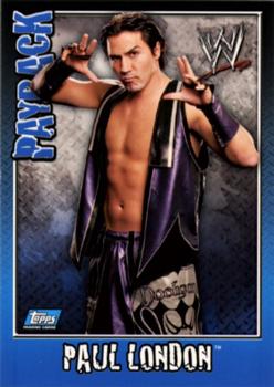 2006 Topps WWE Payback (English Edition) #41 Paul London Front