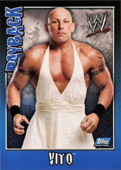 2006 Topps WWE Payback (English Edition) #61 Vito Front