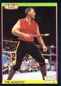 1992 Merlin WWF Gold Series Part 1 #26 The Mountie Front