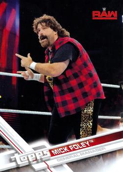2017 Topps WWE #25 Mick Foley Front