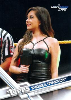 2017 Topps WWE #37 Andrea D'Marco Front