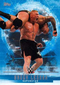 2017 Topps WWE Undisputed #7 Brock Lesnar Front