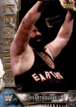 2017 Topps Legends of WWE #30 Earthquake Front