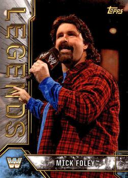 2017 Topps Legends of WWE #62 Mick Foley Front