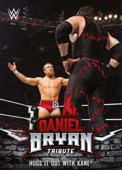 2017 Topps WWE - Daniel Bryan Tribute Part 2 #14 Hugs It Out with Kane Front