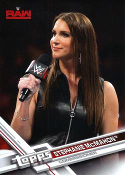 2017 Topps WWE - Roster Updates #R-8 Stephanie McMahon Front
