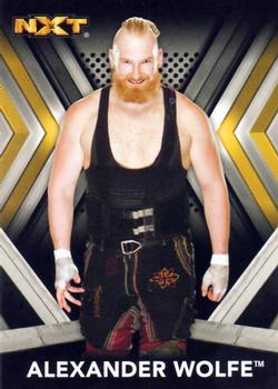 2017 Topps WWE NXT #3 Alexander Wolfe Front