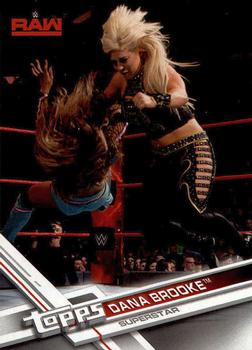2017 Topps WWE Then Now Forever  #117 Dana Brooke Front
