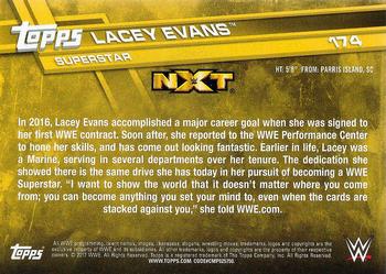 2017 Topps WWE Then Now Forever  #174 Lacey Evans Back