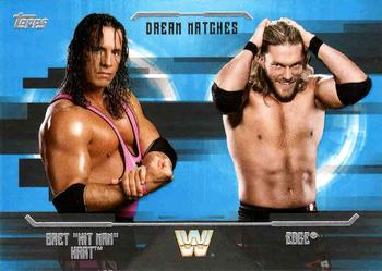 2017 Topps WWE Undisputed - Dream Matches #D-7 Edge / Bret 