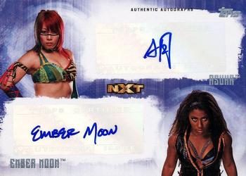 2017 Topps WWE Undisputed - Autographs Dual #UDA-AE Asuka / Ember Moon Front