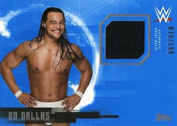 2017 Topps WWE Undisputed - Relics #UR-BD Bo Dallas Front