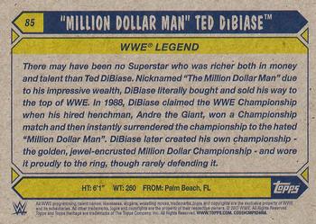 2017 Topps WWE Heritage - Silver #85 Ted DiBiase Back