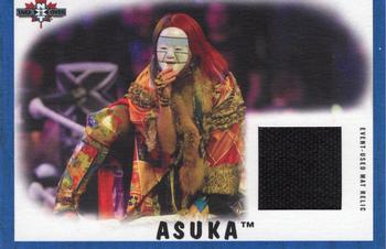 2017 Topps WWE Heritage - NXT Takeover: Toronto Mat Relics Blue #NNO Asuka Front