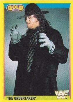 1992 Merlin WWF Gold Series Part 2 #17 The Undertaker Front