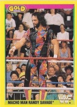 1992 Merlin WWF Gold Series Part 2 #18 Macho Man Randy Savage Front
