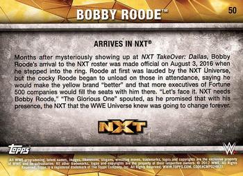 2017 Topps WWE NXT - Matches and Moments #50 Bobby Roode Arrives in NXT Back