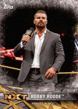 2017 Topps WWE NXT - Matches and Moments #50 Bobby Roode Arrives in NXT Front