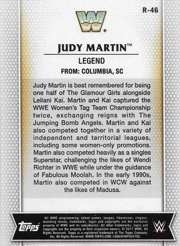 2017 Topps WWE Women's Division #R-46 Judy Martin Back