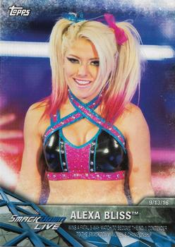 2017 Topps WWE Women's Division - WWE Matches and Moments #WWE-6 Alexa Bliss Front