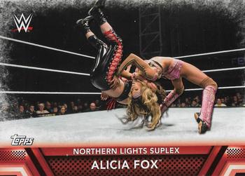 2017 Topps WWE Women's Division - Finishers and Signature Moves #F-15 Alicia Fox Front