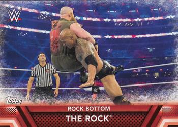 2017 Topps WWE Then Now Forever  - Finishers and Signature Moves #F-7 The Rock Front
