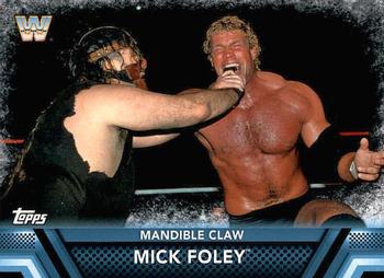 2017 Topps WWE Then Now Forever  - Finishers and Signature Moves #F-21 Mick Foley Front