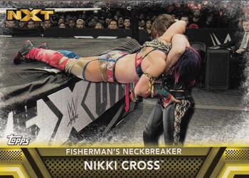 2017 Topps WWE Then Now Forever  - Finishers and Signature Moves #F-41 Nikki Cross Front