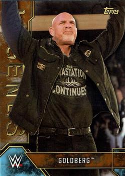2017 Topps Legends of WWE - Bronze #2 Goldberg Front