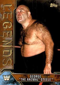 2017 Topps Legends of WWE - Bronze #36 George The Animal Steele Front
