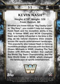 2017 Topps Legends of WWE - Bronze #55 Kevin Nash Back