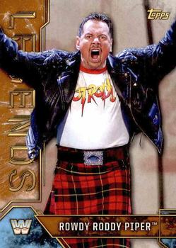 2017 Topps Legends of WWE - Bronze #78 Rowdy Roddy Piper Front