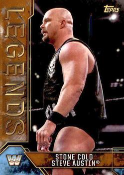 2017 Topps Legends of WWE - Bronze #86 Stone Cold Steve Austin Front