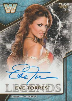 2017 Topps Legends of WWE - Autographs #LA-ET Eve Torres Front