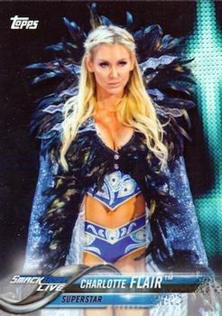 2018 Topps WWE #24 Charlotte Flair Front