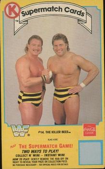 1987 Circle K WWF Supermatch #14 The Killer Bees Front